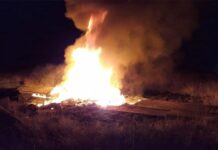 Queman “narcoavioneta” en Cocowisplini, Gracias a Dios procedente de Sudamérica