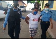 Capturan a una ama de casa acusada del delito de homicidio en la zona sur de Honduras