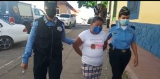 Capturan a una ama de casa acusada del delito de homicidio en la zona sur de Honduras