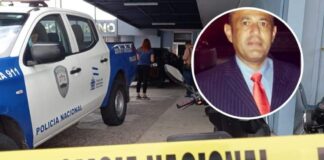 Trasladan restos mortales de Wilkin Montalván, asesinado esta mañana en un hospital privado de la capital