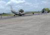 Aeronave que participó en Bicentenario sufre desperfecto mecánico y aterriza con problemas en aeropuerto de SPS
