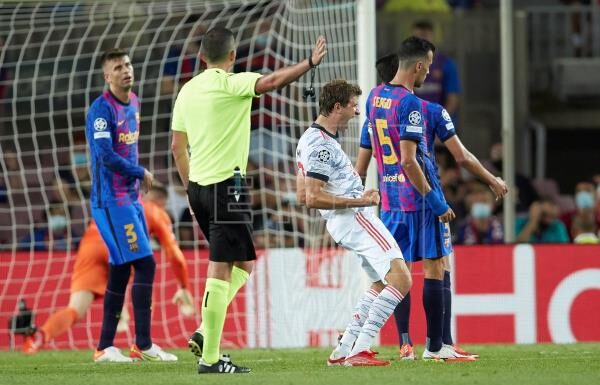 El Barcelona pierde 0-3 ante el Bayern de Múnich en el Camp Nou