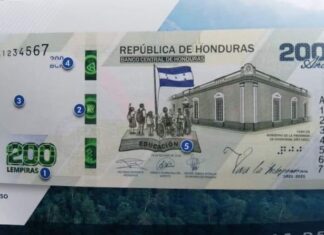 El BCH descarta la falsificación de billetes de 200 lempiras