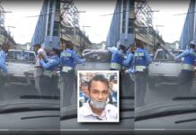 Agentes policiales detienen y agreden al periodista Bryan Hernández por una supuesta infracción de tránsito