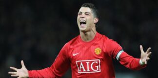Cristiano se entrena por primera vez con el United