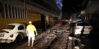 Reportan un primer fallecido por el terremoto de magnitud 7,1 en México