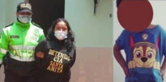 Mujer mató a su hijo de 3 años porque era un estorbo en su relación