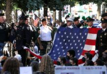 Nueva York recuerda los atentados del 11S 20 años después con un solemne acto