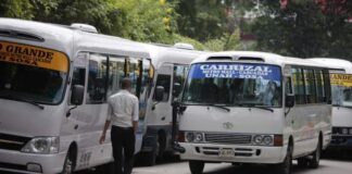 Jorge Lanza denuncia el robo de una unidad del transporte urbano en la capital