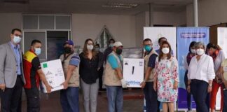 Un total de 105 mil dosis de vacunas Pfizer arribaron hoy a Honduras