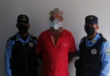Agentes policiales capturan a un individuo por la supuesta violación especial de una menor de 10 años en Olancho