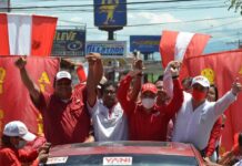 Yani Rosenthal durante su gira por Marcovia pide “voto en plancha” para que lograr más diputados en el CN