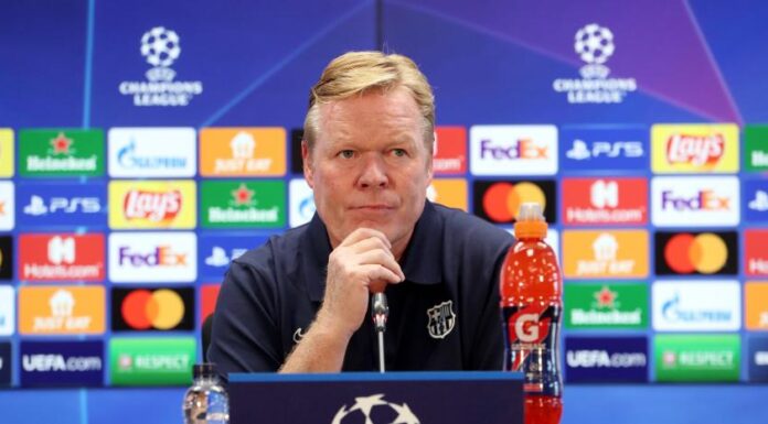 Ronald Koeman sobre el Barcelona en la Champions League: “No se nos puede exigir ganar”