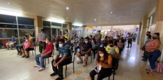 Más de 7,000 personas fueron vacunadas en terminal de buses de San Pedro Sula