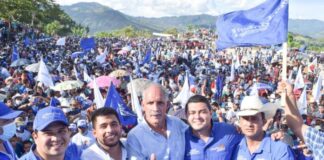 Nasry Asfura promete En La Iguala, Lempira trabajar hombro a hombro con los 298 alcaldes del país