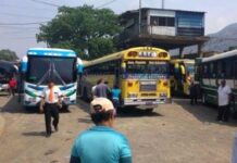 Paralizado el transporte hacia el oriente del país por cobro de extorsión