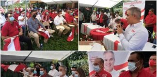 Planilla de aspirantes a la alcaldía de Teupasenti renuncian al PSH y se suma al Partido Liberal