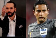 Tras el polémico partido entre El Salvador y Costa Rica, Nayib Bukele acusa al árbitro hondureño Saíd Martínez de estar comprado