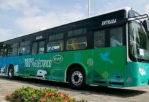 Dirigencia del transporte urbano está en contra del moderno bus eléctrico en la capital