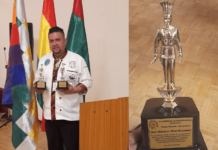 Chef hondureño recibe importante premio en la Convención Internacional de Gastrónomos