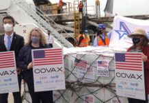 Llegan a Honduras 250 mil dosis de vacunas Moderna donadas por EE. UU.