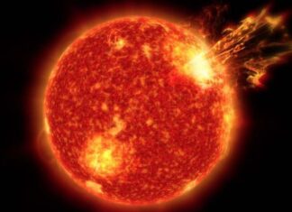 Una fuerte erupción solar impactó en la Tierra esta semana