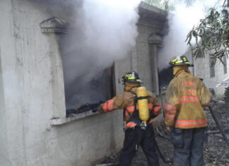 Cohetería toma fuego en Nueva Arcadia, Copán