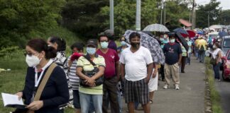 Honduras instala un centro de vacunación anticovid en la zona fronteriza con Nicaragua