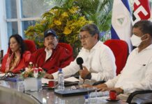 El presidente Hernández y Daniel Ortega firman un tratado de respeto fronterizo y desarrollo del Golfo de Fonseca