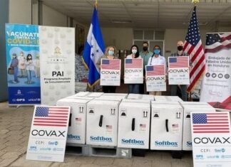 EE. UU. entrega donación de más 250 mil dosis de Pfizer