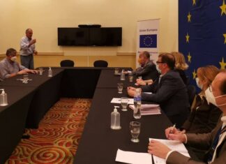 La Misión de Observación Electoral de la Unión Europea se reúne con los presidenciables Tito Asfura (PN) y Julio López (PAC)