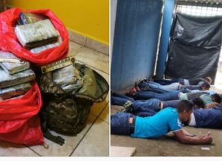 A audiencia inicial seis policías acusados por posesión de cocaína en Colón