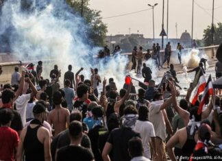 Dos muertos y más de 100 heridos en protesta por resultado electoral en Irak