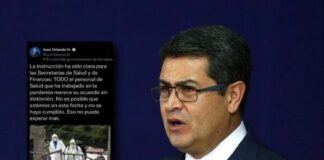 “No es posible”: Hernández increpa a Salud y Finanzas por incumplir acuerdos para personal en primera línea