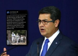 “No es posible”: Hernández increpa a Salud y Finanzas por incumplir acuerdos para personal en primera línea