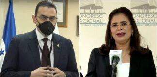 Rixi Moncada denuncia que Kelvin Aguirre inscribió a Mauricio Oliva como candidato al Parlacen, a pesar de que participó en las internas