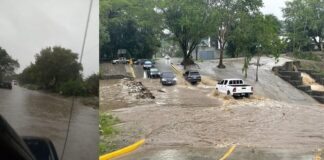 Incesantes lluvias dejan inundaciones en el departamento de Cortés