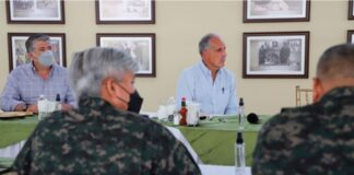 Nasry Asfura también se reúne con las FFAA de cara a próximas elecciones