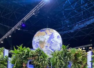 Nasry Asfura recibe el Premio Internacional “Climate Positive”, durante la Cumbre Mundial contra el Cambio Climático