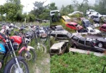 La DNVT subastará alrededor de 3 mil vehículos y motocicletas en estado de abandono