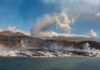 La lava del volcán de La Palma llega al mar por un tercer punto