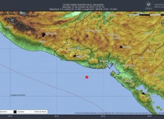 Un seismo de magnitud 5,3 en el Pacífico sacude a El Salvador sin dejar daños