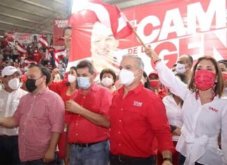 Yani Rosenthal promete en su cierre de campaña que el próximo domingo será el fin del Partido Nacional en el poder