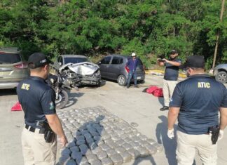 La ATIC incauta más de 150 paquetes de marihuana en eje carretero de la zona norte