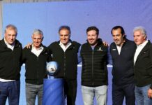 La Conmebol reúne a campeones del 86 para homenajear a Diego Maradona en Uruguay