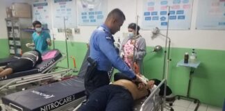 Guardia de seguridad se quita la vida de un disparo en su cabeza mientras jugaba con su arma de reglamento