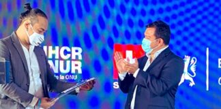 El hondureño Santiago Ávila recibe el máximo premio anual de la Acnur