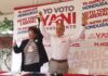 La diputada de Libre María Luisa Borjas se suma a la candidatura de Yani Rosenthal