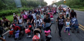 Al menos unos 30 mil migrantes hondureños estarían pidiendo asilo en México