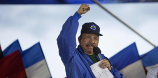 Ortega dice que Nicaragua elige entre la paz y el terrorismo